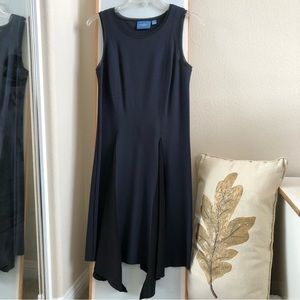 EUC Vera Wang Simply Vera Smooth Ponte Knit Sleeveless Dress